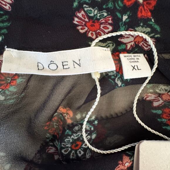 NWT DÔEN Alette Dress in Paisley Bouquet - Picture 9 of 10